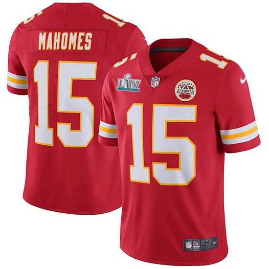 Youth Nike Chiefs 15 Patrick Mahomes Red 2020 Super Bowl LIV Vapor Untouchable Limited Jersey,We sell and wholesale Youth Nike Chiefs 15 Patrick Mahomes Red 2020 Super Bowl LIV Vapor Untouchable Limited Jersey on line form chian!